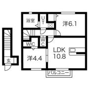 diamant deuxの間取り画像