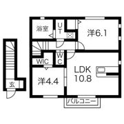 diamant deuxの間取り画像