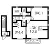 diamant deuxの間取り画像