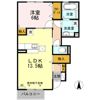 アンソレイエの間取り画像