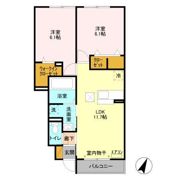 グリーンヴィラの間取り画像