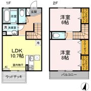 リヴェール美しが丘の間取り画像