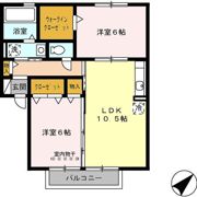 メゾン美樹の間取り画像