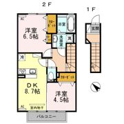 ハッピークローバーの間取り画像