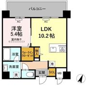 グランデール博多の間取り画像