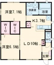 アウトゥンノ Aの間取り画像