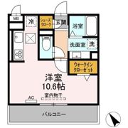 D-スクエア寄住の間取り画像