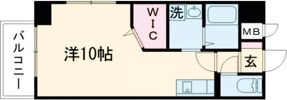 ラ・シック熊本駅前Ⅱの間取り画像