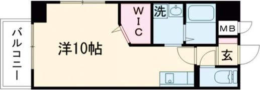 ラ・シック熊本駅前Ⅱの間取り画像