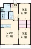 Life・Stage B棟の間取り画像