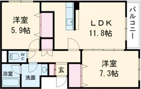 アーバンライフBの間取り画像
