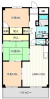 エスペラール遠若の間取り画像