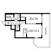 ベルゼル東札幌の間取り画像