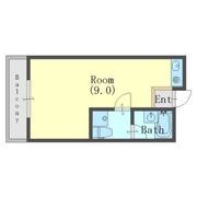 ヴィラ岡山手の間取り画像