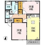 ロイヤルガーデンコート Bの間取り画像