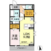 コンフォートプレイスⅡの間取り画像