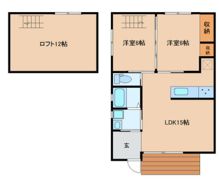 シャノワール 12－7の間取り画像