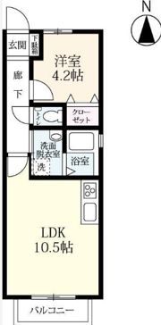 ロワイヤルⅡの間取り画像