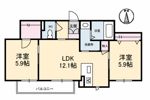 ベレオ福江の間取り画像