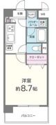 ディアコートハナテンの間取り画像