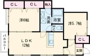 BLACKCOMB（ブラッコム）の間取り画像