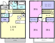 フォロ・マローネG．K Cの間取り画像