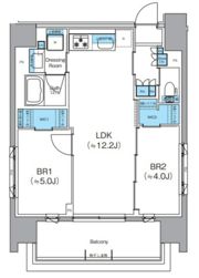 クレヴィアリグゼ錦糸町の間取り画像