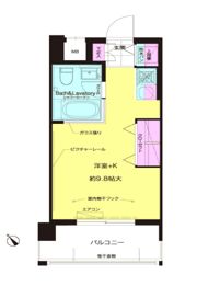エフ・パルク高宮の間取り画像
