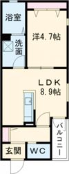 DELA香呑の間取り画像