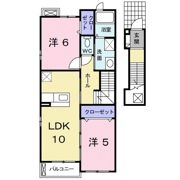 エスターテ2の間取り画像