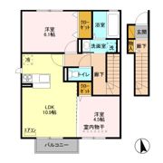 フィオーレ 弐番館の間取り画像