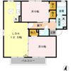 セジュール築地 Dの間取り画像
