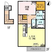 シャルムコートの間取り画像