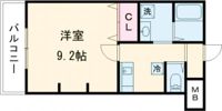 ジーイートワの間取り画像