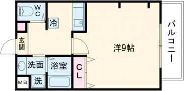ジーイートワの間取り画像