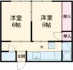 ペディコート加古川の間取り画像