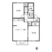 プリエ豊町 Cの間取り画像