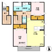 セジュールⅦの間取り画像
