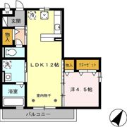 ジーンズコートの間取り画像