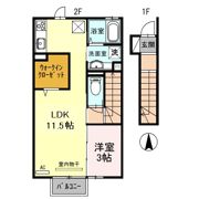 プラムコートの間取り画像