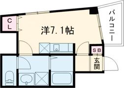高田屋久菱ビルの間取り画像