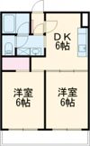 M＆KアップルAの間取り画像