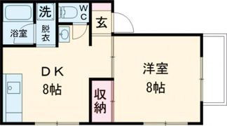 サニーハイツの間取り画像