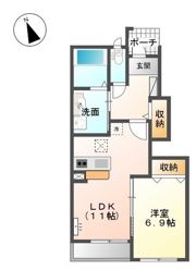 ソレイユルヴァンⅡの間取り画像