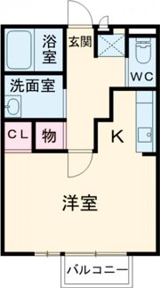 コーポカメリアの間取り画像
