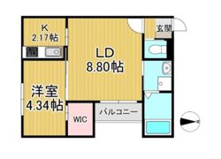 BRAVE BASE 久留米東の間取り画像