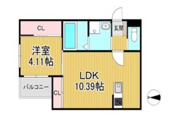BRAVE BASE 久留米東の間取り画像