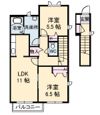 ノースヴェレッジⅤ C棟の間取り画像