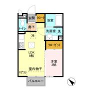 サンモールの間取り画像