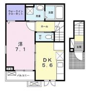 オリーブ タウンⅡの間取り画像